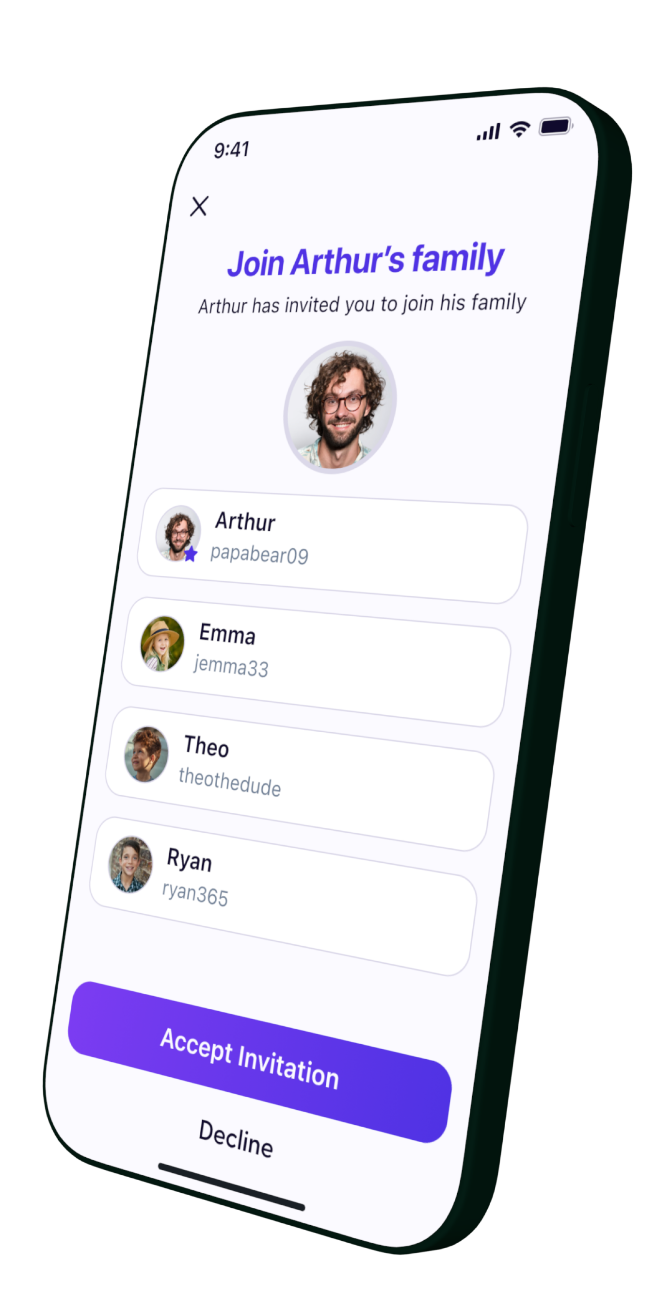 Safely unite families with a click